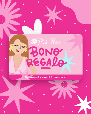 Pink Rose bono regalo $50.000