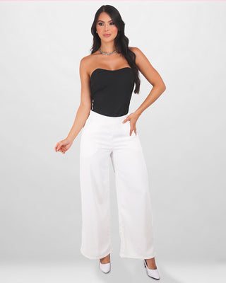 Pantalón palazzo sencillo