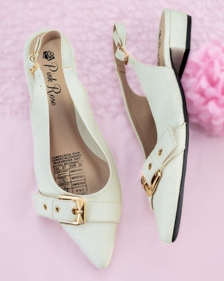 Baletas de Punta con Hebilla Lateral Ref 1509