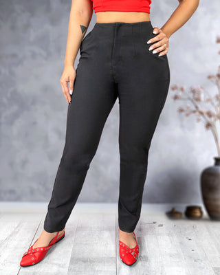 Pantalón Clásico con Pliegues Chic