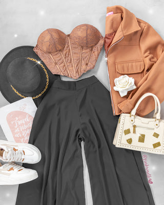 Pantalón palazo sencillo