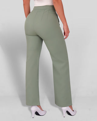 Pantalón Sencillo Prenses Bota Ancha