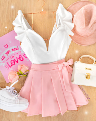 Crop top de varilla