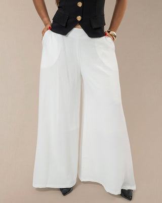 Pantalón palazo sencillo