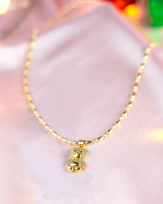 COLLAR OSITO DORADO