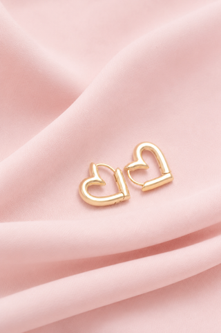 ARETE DORADO DE CORAZON