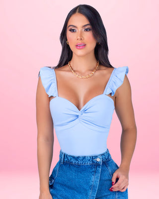 Body Con Copas Y Tiras De Boleros