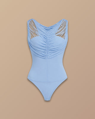 BODY AZUL STRAPPLE CON CAPA EN MALLATEX RECOGIDA