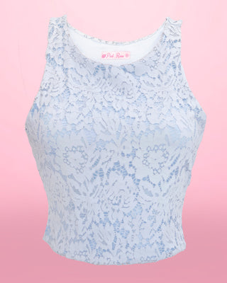 Blusa Sisa Encaje Floral Audaz
