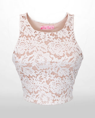 Blusa Sisa Encaje Floral Audaz