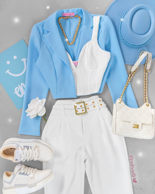 Blazer Azul Torero Sencillo