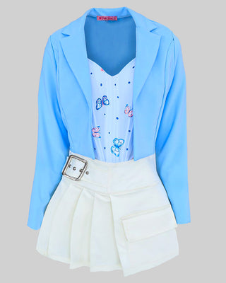 Blazer Azul Torero Sencillo