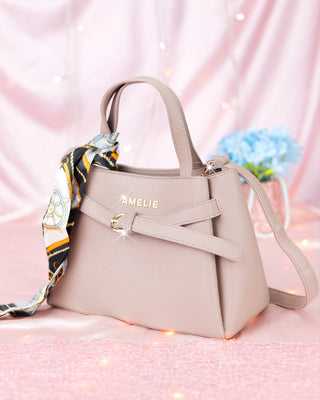 Bolso cuadrado tipo cartera modelo Amelia