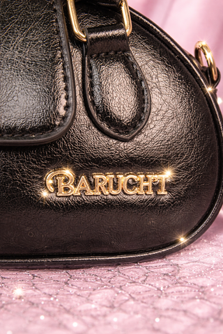 BOLSO NEGRO TIPO CARTERA BARUCHI