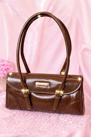 BOLSO CAFE DE MANO TIPO BAGUETTE