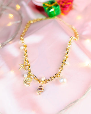 Collar Marino con Dijes