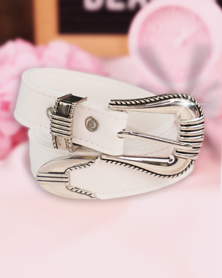 Correa sencilla con hebilla corrugada