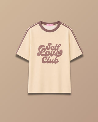 CAMISETA AMARILLA MANGA CORTA SELF LOVE CLUB