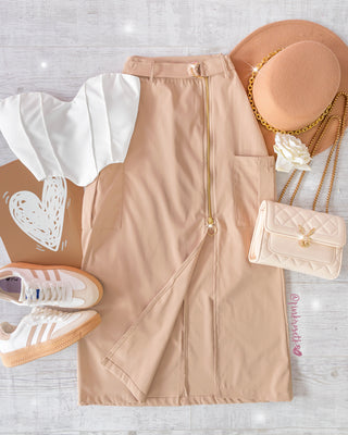 Crop top strapless escote corazón venas