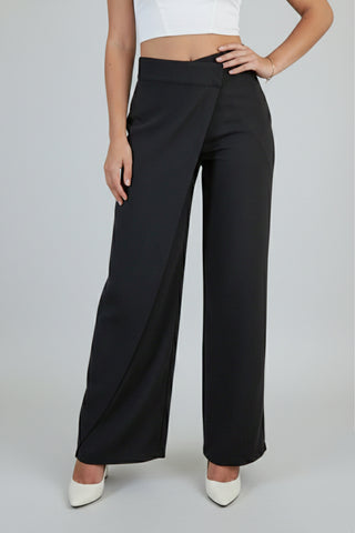 Pantalón Bota Ancha con Sobrecapa