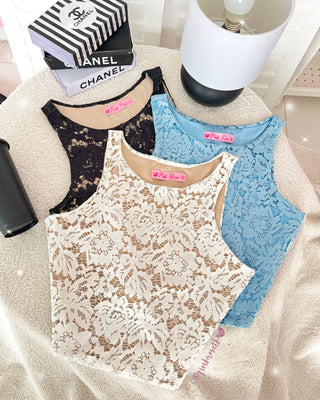 Blusa Sisa Encaje Floral Audaz