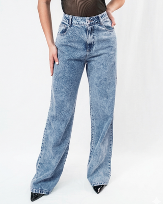 JEAN AZUL SENCILLO BOTA ANCHA