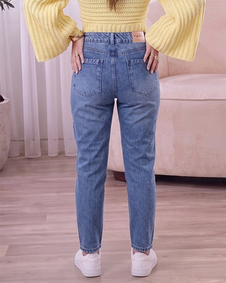 JEAN AZUL SENCILLO BOTA RECTA