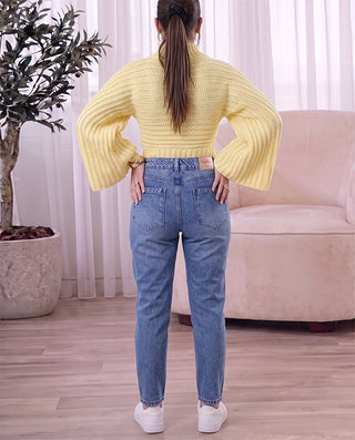 JEAN AZUL SENCILLO BOTA RECTA