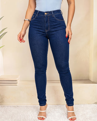 JEAN AZUL SENCILLO SUPER SKINNY OSCURO EBANO