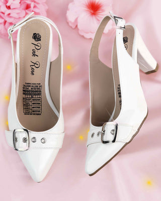 Tacón Stiletto con Correa Frontal
