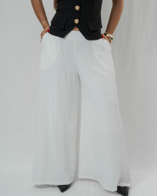 Pantalón palazo sencillo