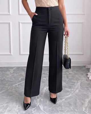Pantalón negro Bota Ancha