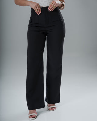 Pantalón Sencillo Prenses Bota Ancha