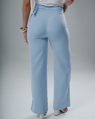 Pantalón Sencillo Prenses Bota Ancha