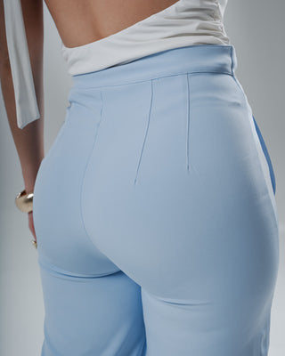 Pantalón Sencillo Prenses Bota Ancha