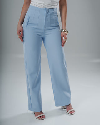 Pantalón Sencillo Prenses Bota Ancha