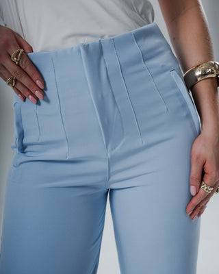 Pantalón Sencillo Prenses Bota Ancha