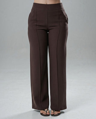PANTALON SENCILLO CON VENA BOTA ANCHA
