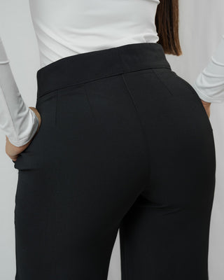 Pantalón Bota Ancha con Sobrecapa