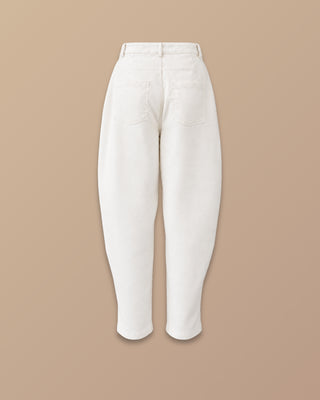 PANTALON BEIGE JOGGERS CON COSTURA EN PIERNA