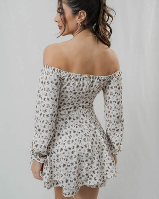 Romper manga Largo con Copas y Flores