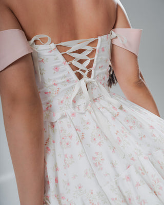 Romper Floral con Tiras y Correa