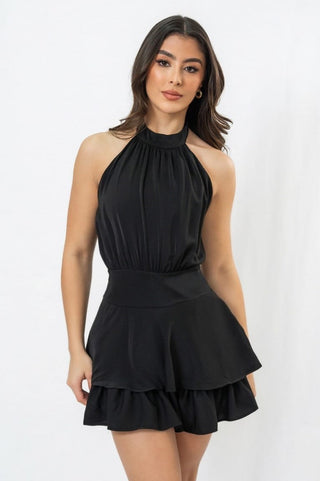ROMPER  ESPALDA DESCUBIERTA CUELLO HALTER