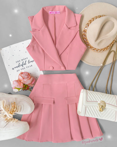 Vestido piel de durazno de copas y tiras de cadenas. ropa para dama a la  moda bogota medellin pereira manizales – Pink Rose tk