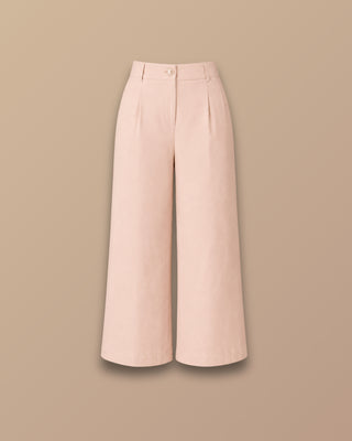 SET  BEIGE DE PANTALON Y CHALECO 3 BOTONES LADO