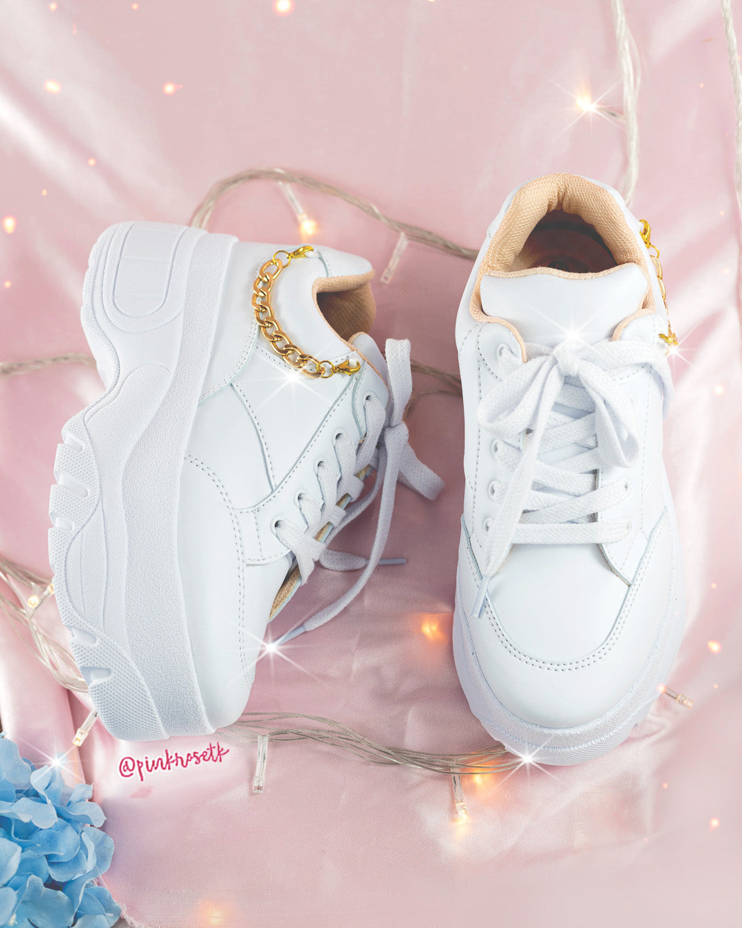 Tenis plataforma con cadena ref andrea - Main Image