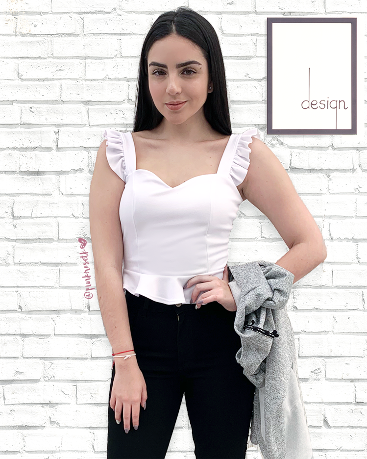 Blusas blancas con boleros hotsell