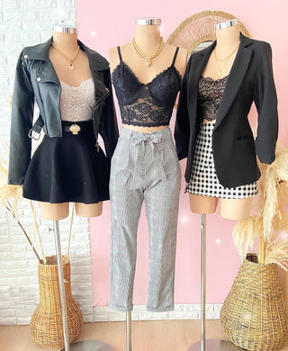 ¿Quieres lucir a la moda y sentirte cómoda al mismo tiempo? Nuestros almacenes de moda elegante en Bogotá tienen la respuesta. Descubre nuestra selección de prendas de vestir para mujer, incluyendo blazers largos, faldas, pantalones de moda y blusas para dama modernas. También contamos con una amplia variedad de camisas sport y jeans para mujer.