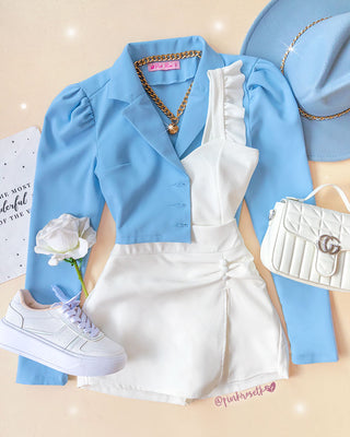 BLAZER CORTO MANGA PUFF