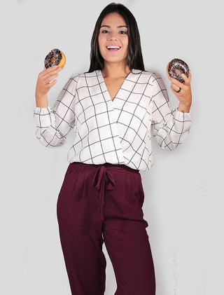 Pantalón con moño
